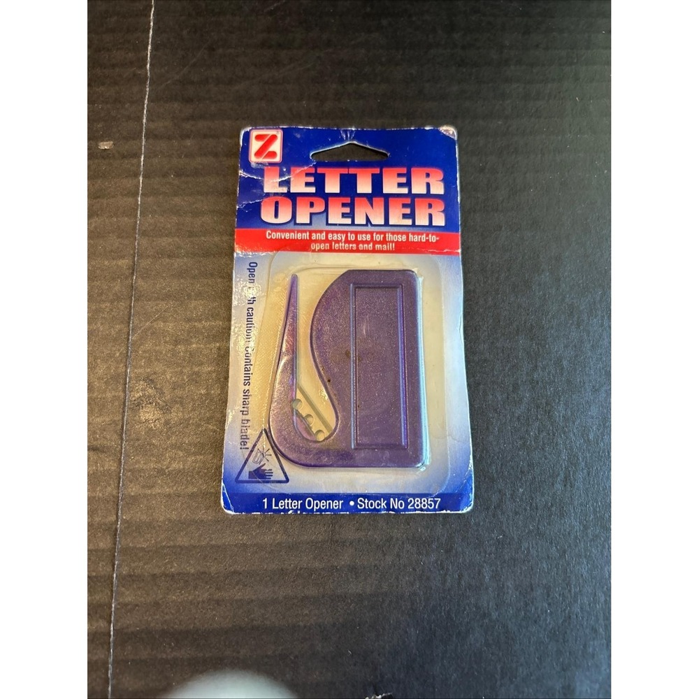 Vintage Purple Letter Opener‎ NOS